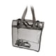 thumbnail image 5 of Bolsa de maquillaje transparente para deportes, playa, viajes de negocios y desplazamientos. Gris, 5 of 9