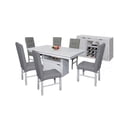 thumbnail image 1 of Antecomedor Kessa Muebles  Belgica 6 Sillas Gris, 1 of 1