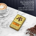 thumbnail image 3 of shiyou-Precision Digital Pocket Scale 300x0.01g Accuracy,Mini Scale for Reloading/Food/Jewelry Scale,Small Kitchen Scales Digital Weight Grams with Backlit LCD,Tare Function,6 Units and Battery, 3 of 4
