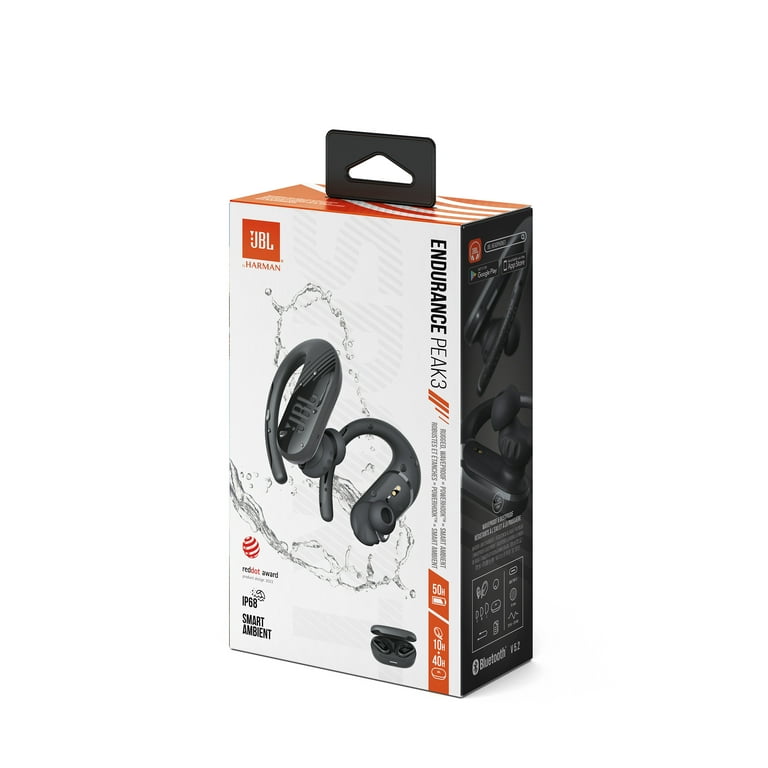 JBL Endurance Peak 3 - Dust and water proof True Wireless active