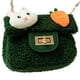 thumbnail image 1 of Bolso bandolera Bolso bandolera de felpa con correa de cadena, 1 of 6