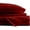 Burgundy Solid, variant on 400 Thread Count - Boat Sheet Set 4 Piece - 100% Egyptian Cotton - 30" Deep Pocket - Extra Soft and Luxury - Universal - XL - V Berth Size Fits Perfectly - White Stripe.