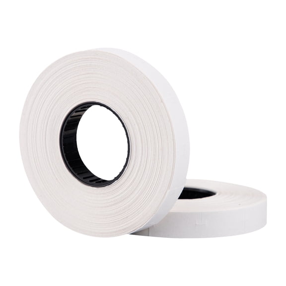 SSWBasics White 1-Line Pricing Gun Labels - 3/4 x 3/8 in 1000 per Roll