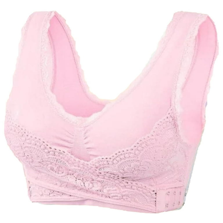 Everyday Bras Clearance 3PCWoman's Embroidered Glossy Comfortable