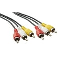 thumbnail image 4 of Newhouse Hardware RCA6-05 Audio/Video 3RCA to 3RCA Cable, For TV, VCR, DVD, and Speaker, 5-Pack, 4 of 4