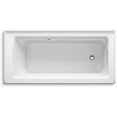 thumbnail image 6 of Kohler 1948-RAW-0 66 x 32 in. Archer Alcove Bath with Bask Heated Right Surface Drain - White, 6 of 6
