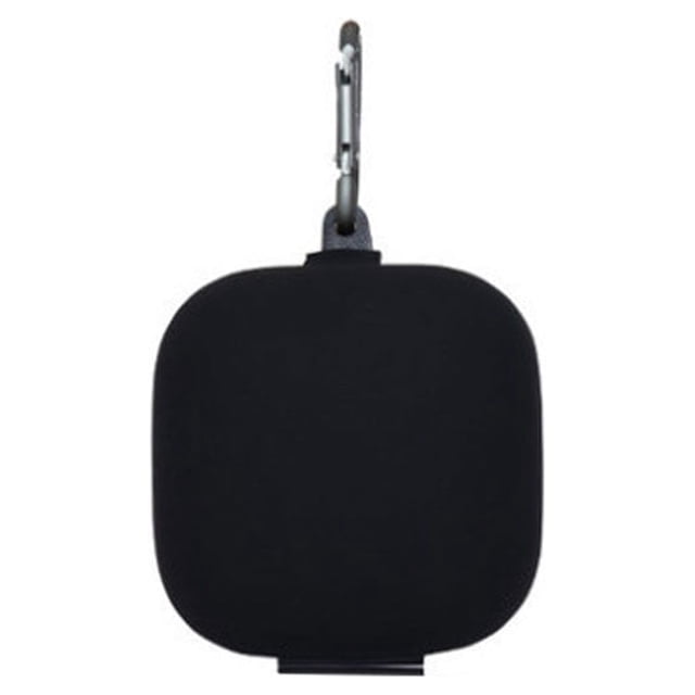 CIMAXIC Creative Headphone Protection Box Metal Buckle Wireless Headset Storage Case and Silicone Skin Compatible for Pro Headset (Black),3.15"X3.15"X1.38"