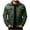 Olive Green, variant on Fashion Winter Jacket Men Button Pocket Double Sided Wear Casual Loose Coat Business Affairs Long Sleeves Solid Jacket Olive Green