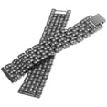 thumbnail image 1 of Miangastore Fashionable Watch Bands Compatible Galaxy Watch 4 Black 1Set, 1 of 8