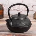 thumbnail image 1 of Tea Ware,Cast Iron Tea Pot Iron Kettle Kettlewith Strainer Optimized for Excellence, 1 of 9