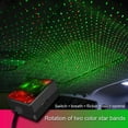 thumbnail image 4 of USB Car Led Decorative Atmosphere Lamp Roof Star Night Light Projector Adjustable Car Styling Automotive Interior Light, 4 of 5