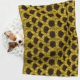 thumbnail image 6 of Naloa Sunflowers 3 Dog Blanket, 3 Sizes Cat Blanket for Indoor Cats Large Medium Small Dog Gifts-Large, 6 of 8