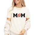 thumbnail image 4 of Football Mom Family Matching Birthday Shirt - First Birthday Sports Theme Party Tee Natural Shirt Adult Medium, 4 of 7