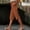 Brown, variant on Women's Summer Casual Solid 3/4 Shorts with Pockets
