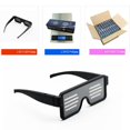 thumbnail image 5 of LED Glasses Glow Light Up Clubbing Party Cosplay Costume Sunglasses Eyewear, 5 of 7