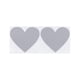 thumbnail image 2 of 50PCS Party Heart-Shaped Stickers Fun DIY Scratch Coating For Weddings And Business Elegant, 2 of 4