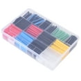 thumbnail image 3 of Heat Shrink Tubing Kit, 2:1 Shrinking Ratio Insulated Electrical Wire Wrap Assortment Kit Polyolefin  For Cable Bundling For Solder Joint Protection, 3 of 8