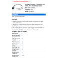 thumbnail image 2 of Headlight Connector - Compatible with 2014 - 2015 Nissan Rogue Select, 2 of 2