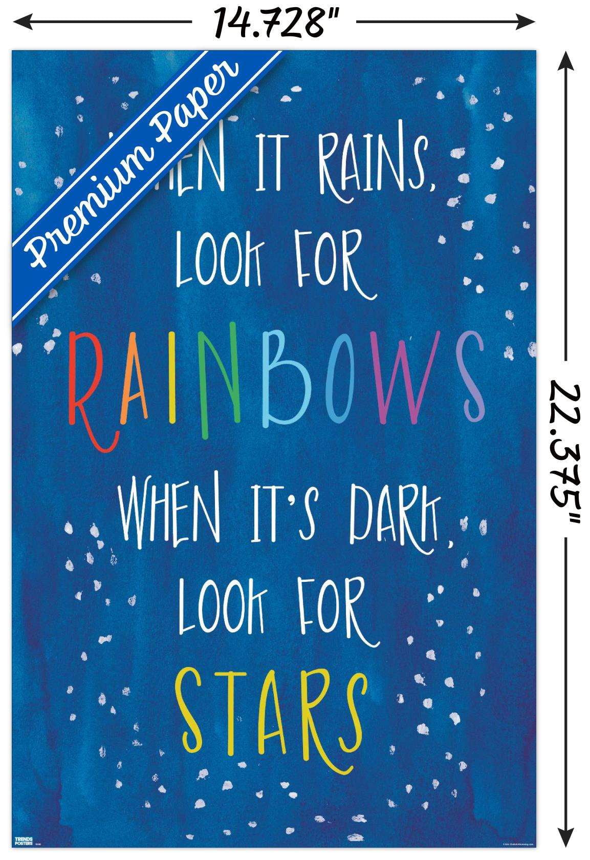 Erin Clark - Rain-Stars Wall Poster, 14.725" x 22.375"