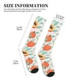 thumbnail image 5 of Bixox Peach Print Compression Socks,Compression Socks Women & Men Circulation for Medical,Running,Athletic, 5 of 7