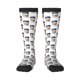 thumbnail image 1 of Balery Coffee To Go Pattern Calcetines novedosos Calcetines deportivos Calcetines hasta la rodilla Calcetines de algodón Calcetines originales y geniales, 1 of 6