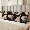 thumbnail image 4 of KLL Ultra Soft Microfiber Body Pillow Cover/Pillowcases 20"x54" with Hidden Zipper Closure-French Bulldog, 4 of 5