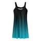 thumbnail image 3 of WILLBEST Vestidos Casuales para Mujer Cortos Vestido de Playa para Mujer Vestido de Fiesta Mini de Playa sin Mangas de Color Sólido sin Espalda Camisola Chica, 3 of 3