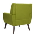 thumbnail image 6 of UIXE Modern Accent Chair Indoor Upholstered Armchair for Living Room Comfy Arm Chair Single Sofa Set, Green, 6 of 6