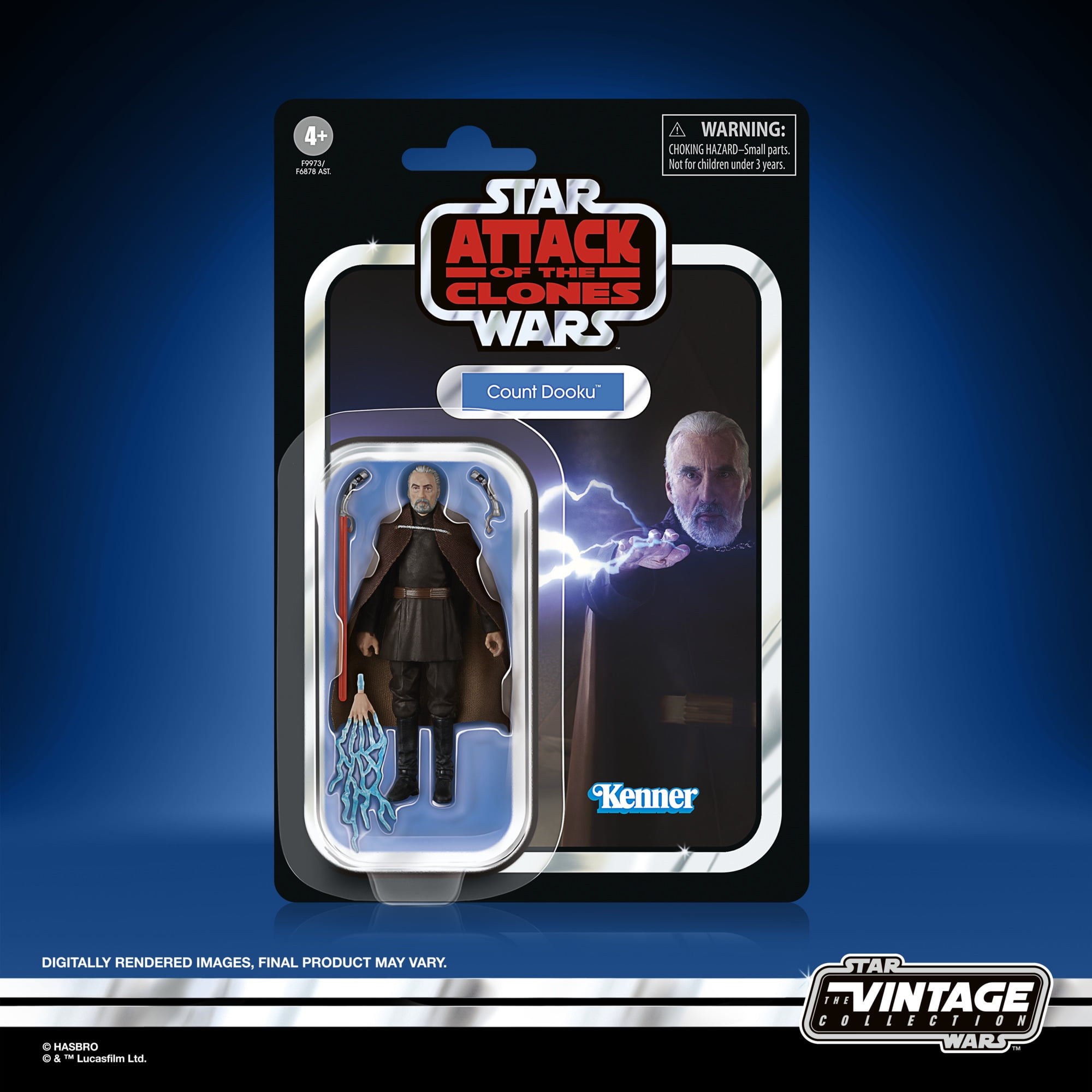 Star Wars The Vintage Collection Count Dooku, Star Wars: Attack of the Clones Action Figure (3.75”)