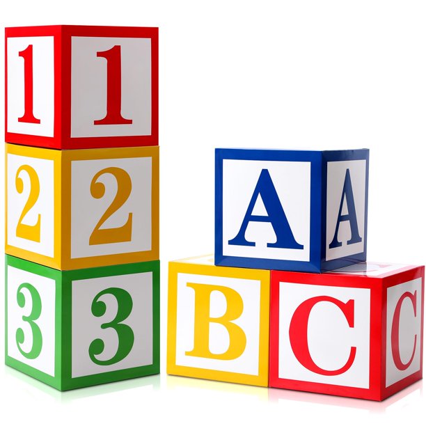 Decoraciones para fiestas con tema de regreso a clases de Kolldenn ABC 123