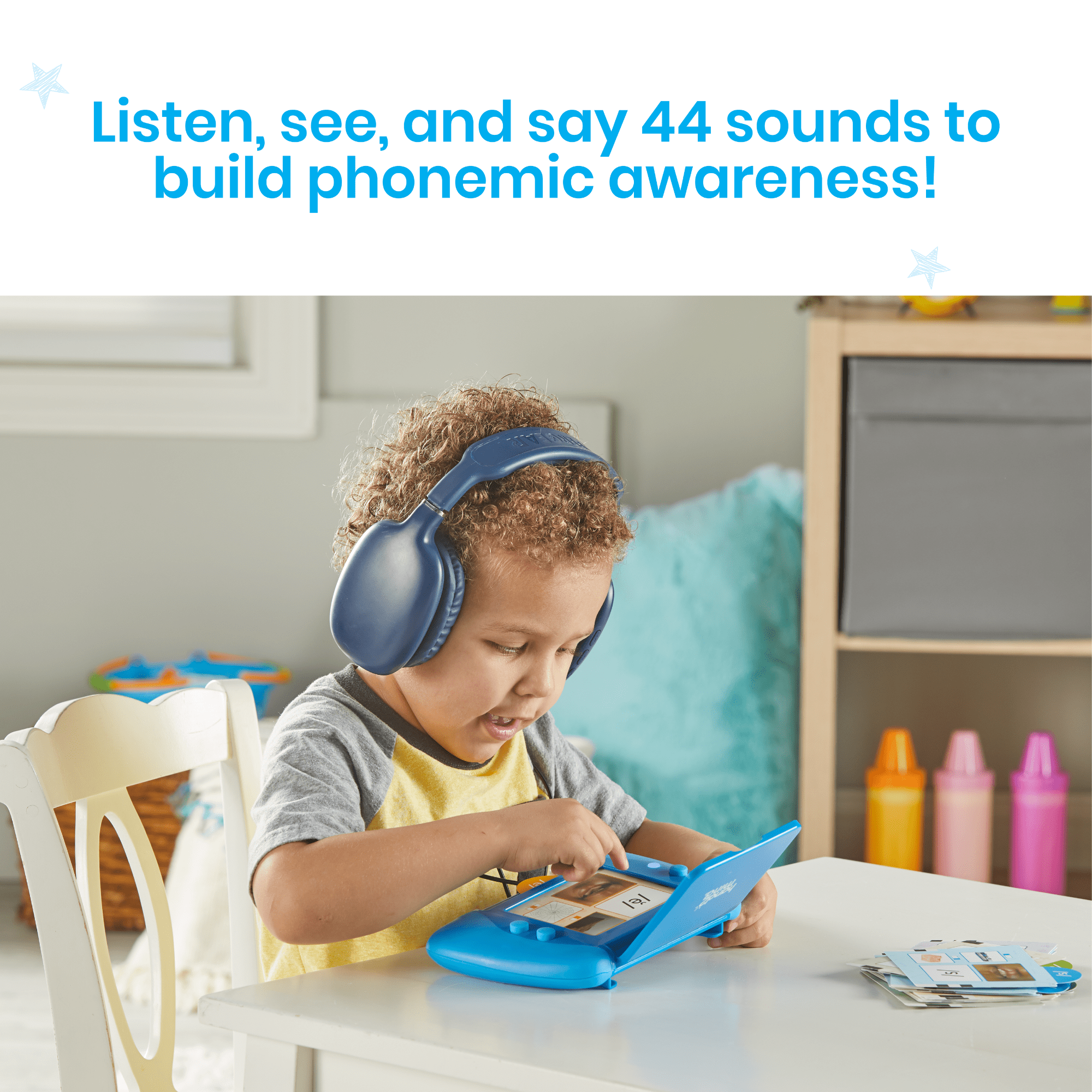 hand2mind Talking Mirror My Sounds Phoneme Set, Learning Phonemic Awareness, Phonics Games, Ages 3+