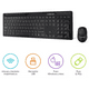 thumbnail image 2 of Teclado y Mouse Inalámbrico BLOOSOM CON Receptor USB hasta 20 Metros, 2 of 4