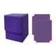 thumbnail image 1 of Caja de baraja de cartas grande para coleccionar cartas con separadores Estuche de baraja de cartas Juego coleccionable Púrpura claro, 1 of 9