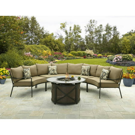 Better Homes and Gardens Ridgewell Fire Chat Sectional Sofa