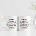 thumbnail image 3 of 96th Birthday Gifts for Women Men - I''m Not 96 I''m 18 with 78 Years of Experience Mug - 96 Year Old Present Ideas for Mom, Dad, Wife, Sisters, Grandma, Grandpa, Friends, Coworkers - 11 oz Coffee Mug, 3 of 6