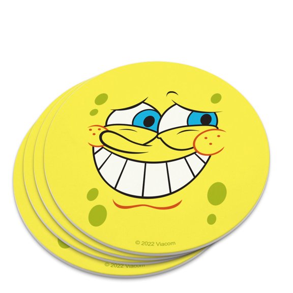 SpongeBob Guilty Face Novelty Coaster Set