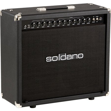 Soldano Lucky 13 50w 2x12 Tube Guitar Combo Amp Black Walmart Com