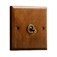 thumbnail image 1 of Retro Style Toggle Switch Panel Wall Lamp Switch for Farmhouse Home Bedroom single open, 1 of 6