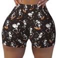thumbnail image 2 of Fotbe Jumping Skull Shorts Sin Costuras – Shorts Deportivos de Cintura Alta para Mujer, Elásticos para Gimnasio, Yoga, Running o Ciclismo-XX-Large, 2 of 8