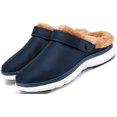 thumbnail image 5 of Men's Women's Lined Clogs Winter House Slippers Garden Clogs Lightweight Comfort and Fuzzy Slippers, 5 of 6