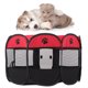 thumbnail image 5 of Dog Kennel, Detachable Scratch Resistant Breathable Oxford Cloth Foldable Pet Playpen for Cats for Rabbits for Dogs ANGGREK AC8940, 5 of 8