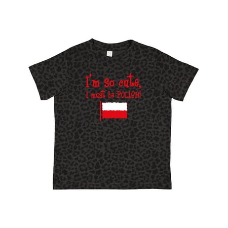 

Inktastic So Cute Polish Gift Toddler Boy or Toddler Girl T-Shirt