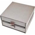 thumbnail image 3 of GymRichy 2 Pack Jewelry Gift Boxes Cardboard Jewelry Boxes, 4 x 4 x 1.4 Inch Small Gift Boxes for Jewelry Earrings Necklaces Handmade Bangles Bracelets (Grey), 3 of 6