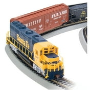 Bachmann Trains HO Scale Digital Commander Santa Fe جاهز للتشغيل مع GP40 و FT Diesel Locomotives Electric Model Train Set