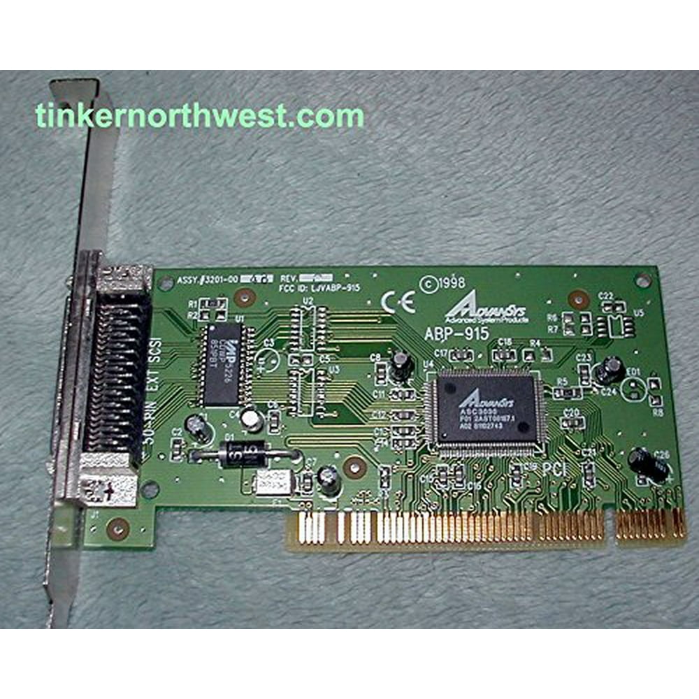 ADVANSYS ABP915 PCI SCSI CONTROLLER CARD