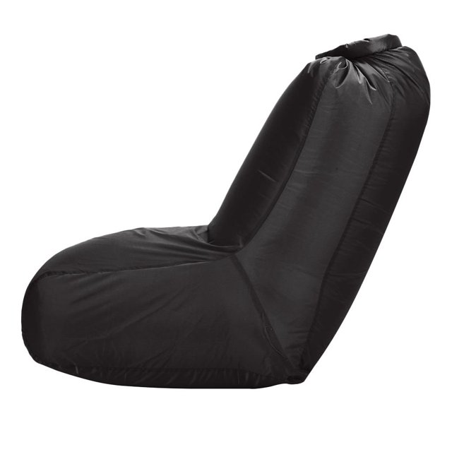 Inflar Playa Camping Tumbona Silla Cama de Aire Sofá Perezoso - Festivales Picnic Jardín Parque Tomar El Sol Negro Macarena Cojín inflable para silla de playa