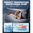 thumbnail image 3 of Funda de almohada corporal Ice Cooling Rifens Stay Cool All Night 20x54, 3 of 7