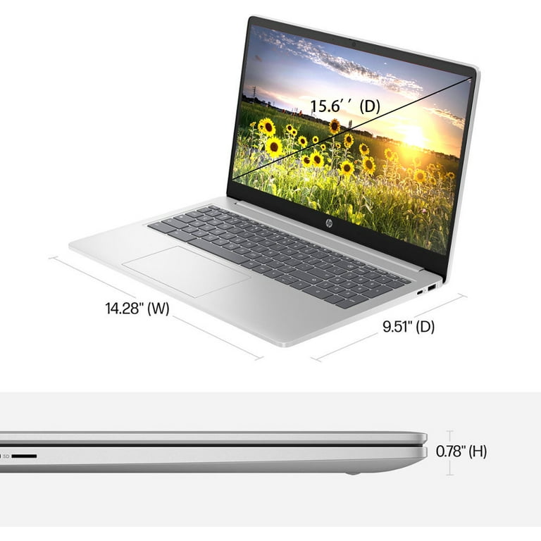 HP Chromebook 15, Display, Intel N200, 8GB RAM, 64GB+128GB