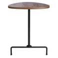 thumbnail image 6 of SAFAVIEH Berlin Tripod Guitar Pick Style Side Table, Walnut, 6 of 12