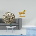thumbnail image 2 of Escultura para colgar en la pared,Decoración de pared de metal para sala de estar,dormitorio y exterior.,Estatuas de caballos,Estatuas de caballos Figura de caballo Figura de caballo,Escultura, 2 of 8
